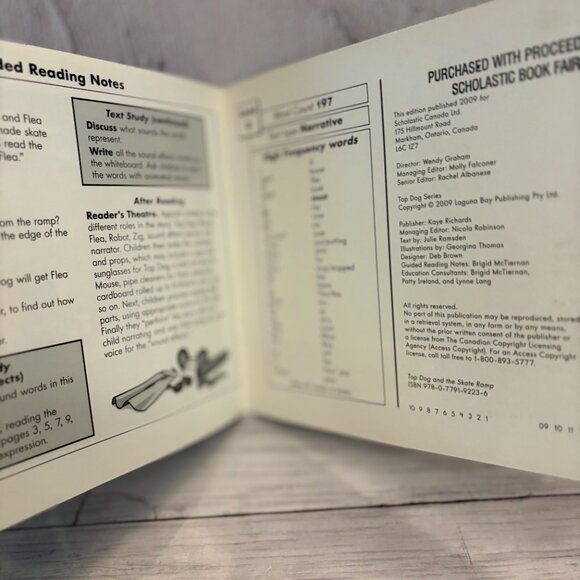 5 for $15 📕, Top Dog and the Skate Ramp, Child Book, Scholastic (SKU: 183MI) - Picture 4 of 5